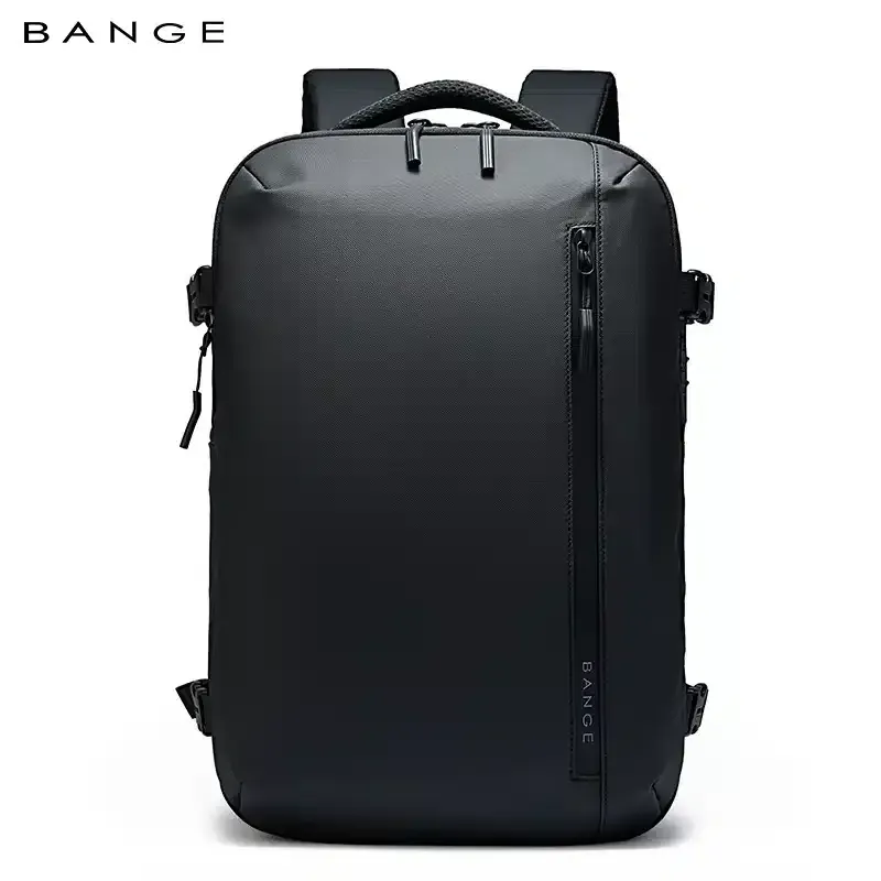 BANGE 7876-1 Vacuum Backpack, Approx. 40L Capacity, Vacuum Compression with Air Pump